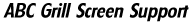 ABC Grill Screen Support