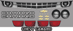 Chevy Camaro Body Graphics Kit