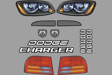 Dodge Charger Master Graphics ID Kit