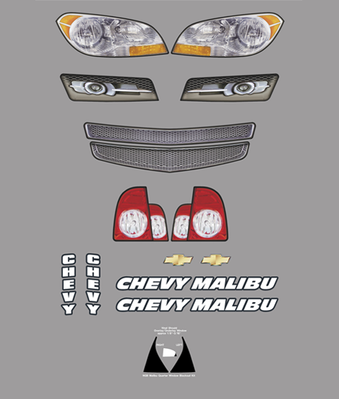 Malibu-Master-Pic Chevy Malibu Master Graphics ID Kit
