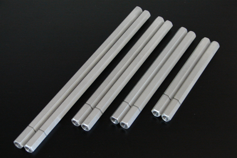 Prethreaded-Tubes-Pic Prethreaded Ready to use 3/8" Hex Adjustable Tubes