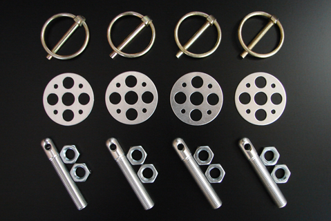 Reg-Hood-Pin-Kit-Pic Aluminum & Steel Hood Pin Kits